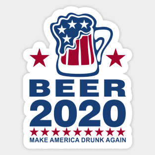 Vote Beer 2020 Sticker